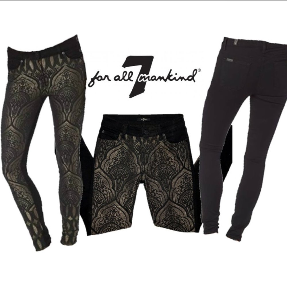 7 for all mankind, skinny Jeans Womens